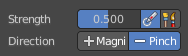 Direction Magnify / Pinch