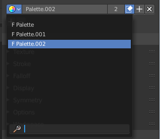 Palette browser