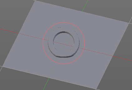 Brush Mapping with mapping method View Plane and Area Plane