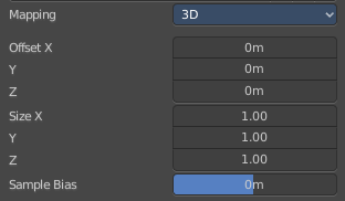 Brush Mapping with mapping method 3D