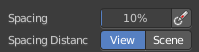 Spacing Edit Box
