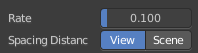 Rate Edit Box