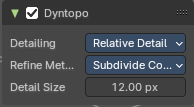Dyntopo Panel