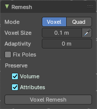 Remesh Panel