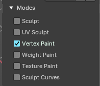 Modes – Subpanel