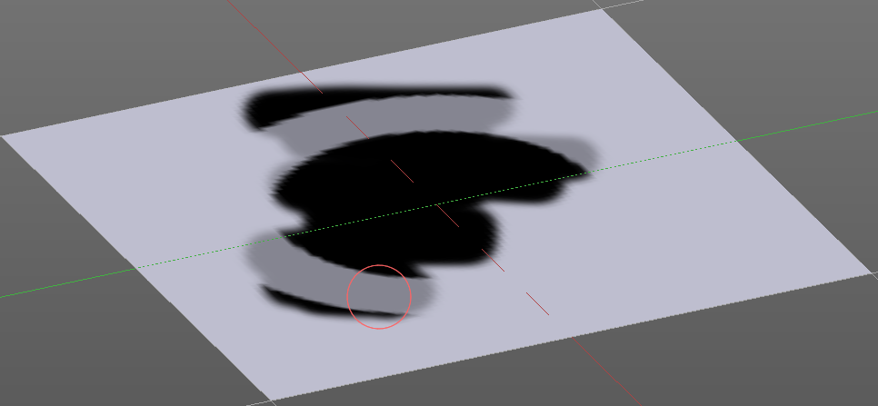 Brush Mapping with mapping method 3D