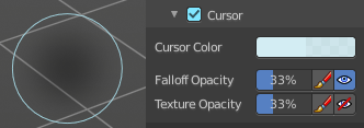 Falloff Opacity