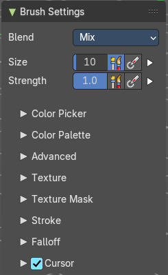 Brush Panel