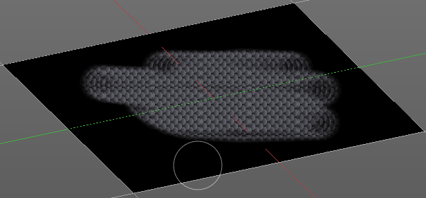 Brush Mapping with mapping method View Plane