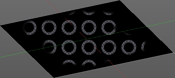 Brush Mapping with mapping method Tiled