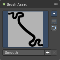 Brush Asset Panel
