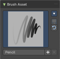 Brush Asset Panel