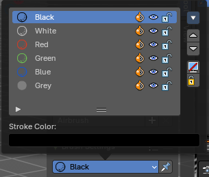 Drop down box