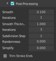 Post Processing