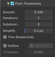 Post Processing