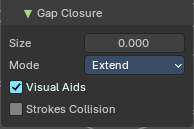Gap closure sub panel