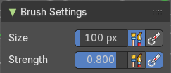 Brush Settings Panel - Blur brush