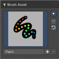 Brush Asset Panel