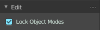 View tab - Edit Panel
