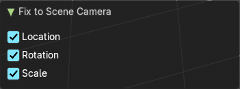 Location / Rotation / Scale