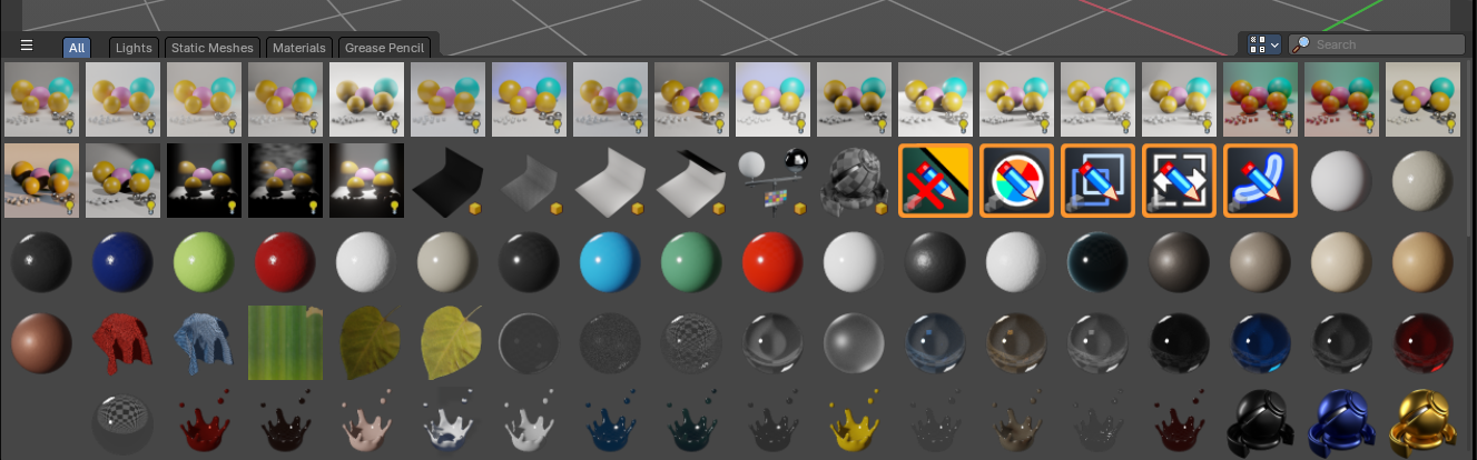 Asset Shelf