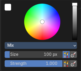 Paint context menu