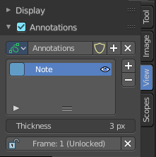Annotate Tools group