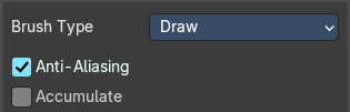 Brush type Draw