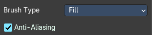 Brush type Fill