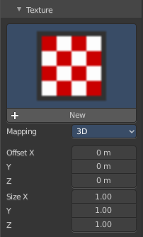 Brush Settings Panel - Texture Sub panel