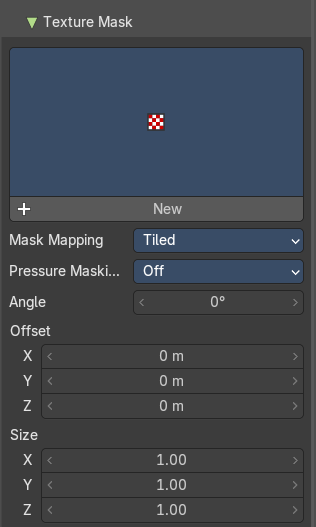 Texture Mask Panel