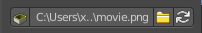 Path edit box
