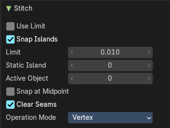 Last Operator Stitch