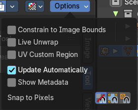 Options Panel