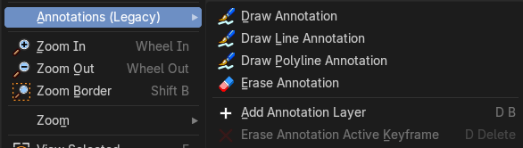 Annotations (Legacy)