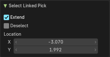 Last Operator Select Linked Pick