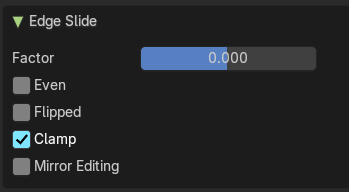 Last Operator Edge Slide