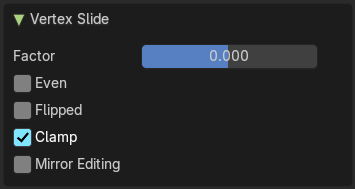 Last Operator Vertex Slide