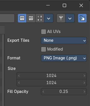 Export UV Layout