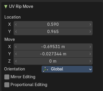 Last Operator UV Rip Move