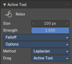 Tool Settings