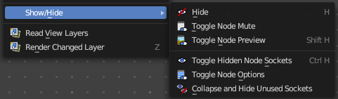 Show/Hide submenu