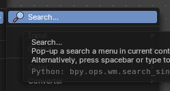 Add menu – Search...