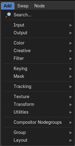 Add menu