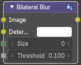Bilateral Blur