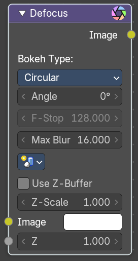 Defocus