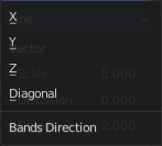 Bands direction