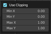 Clipping options