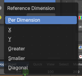 Reference Dimension