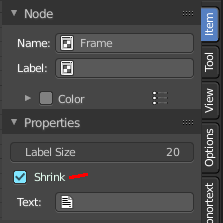 Resizing Frame